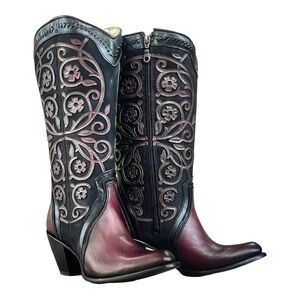 Cuadra 2Q05TR Women's Urban Calf Boots Size 8 Like New